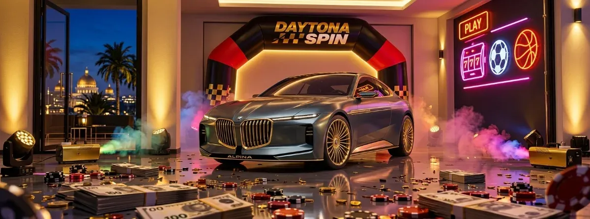 Daytona Spin banner
